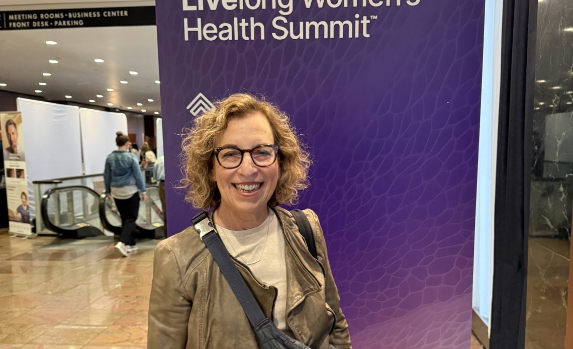 Judi at Livelong Women's Health Summit NYC